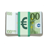 Emoji billets d'argent
