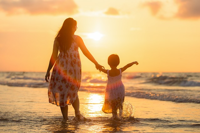 Famille Plage Thaïlande