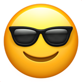 Emoji avec des lunettes