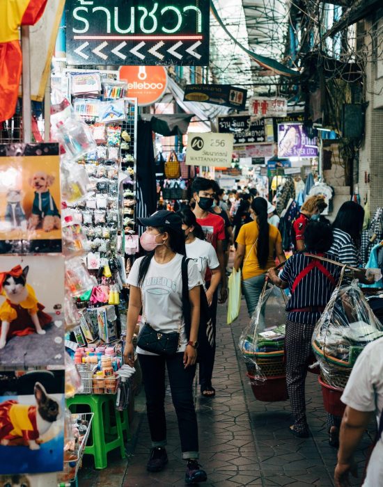 Marché Thaïlande